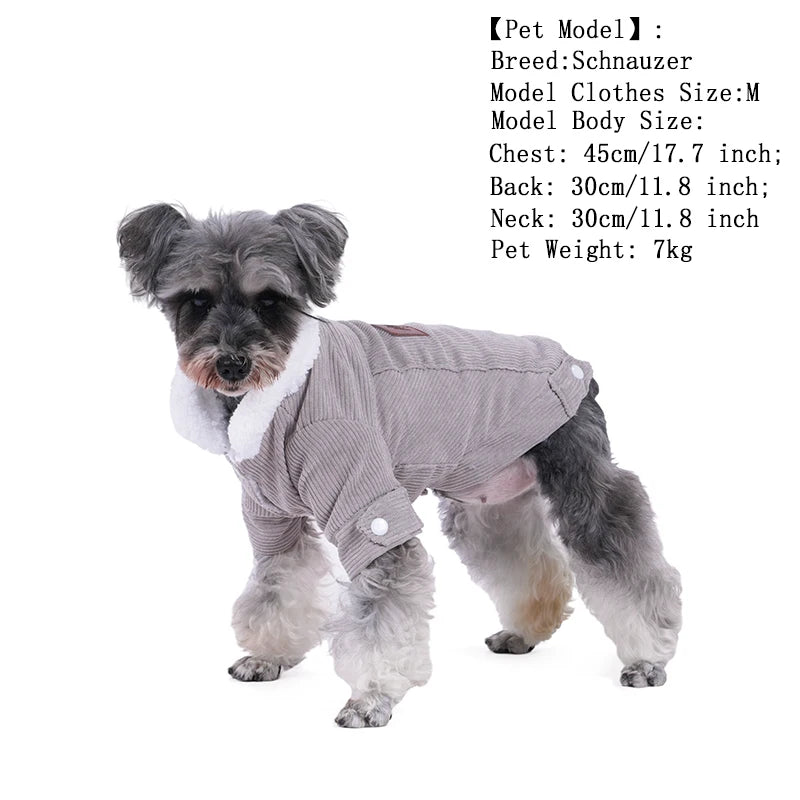 FleeceHaven™ Winter Jacket for Small Dogs