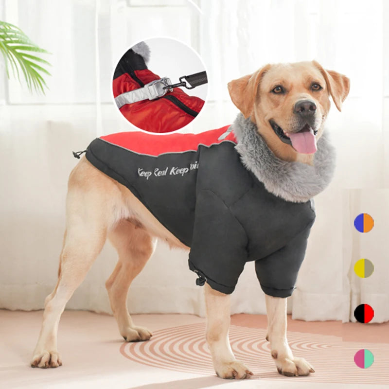 PolarPaws™ Premium Dog Down Jacket - Waterproof Winter Coat