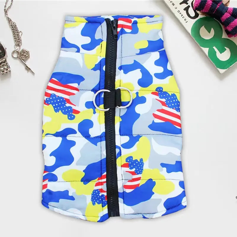 Colorful Waterproof Dog Jacket