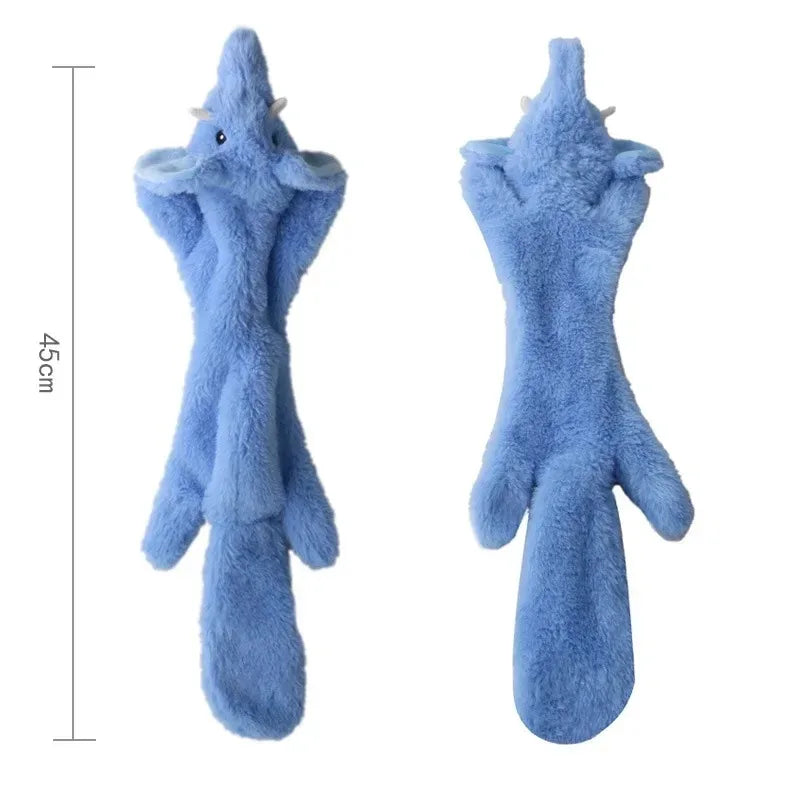 Squeaky Fun Plush Dog Toy