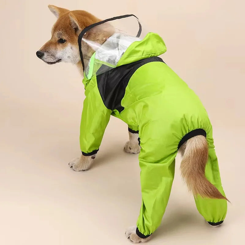 Pawsafe Waterproof Dog Raincoat