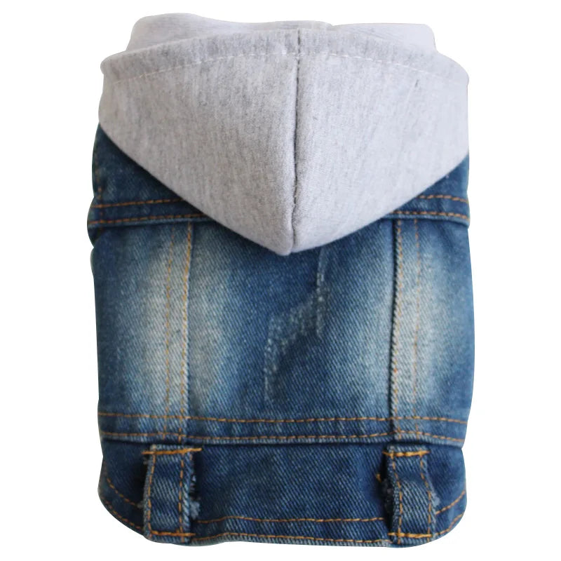 Denim Delight Dog Jeans Jacket