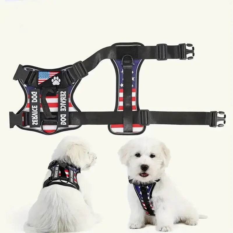 Reflective No-Pull Dog Harness Set