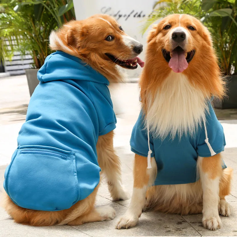Cozy Hoodie for Big Dogs