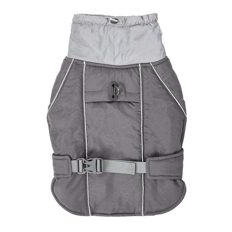 LuxWarm™ Waterproof Dog Jacket - Soft Padded Reflective Winter Coat