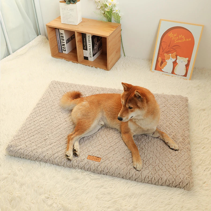 Cozy Mat Plush Bed for Small Dogs