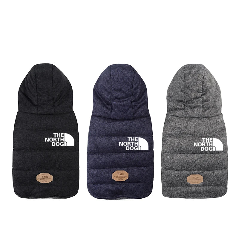 CozyHood™ Winter Dog Jacket - Soft, Thick Cotton Hooded Coat