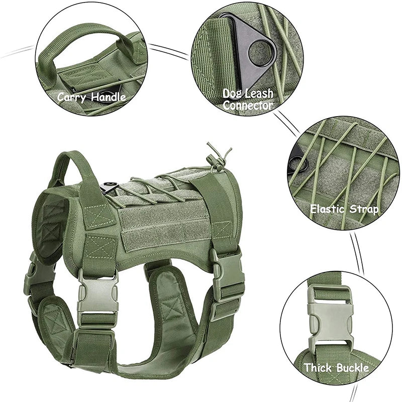 Tactical K9 Large Dog Training Vest