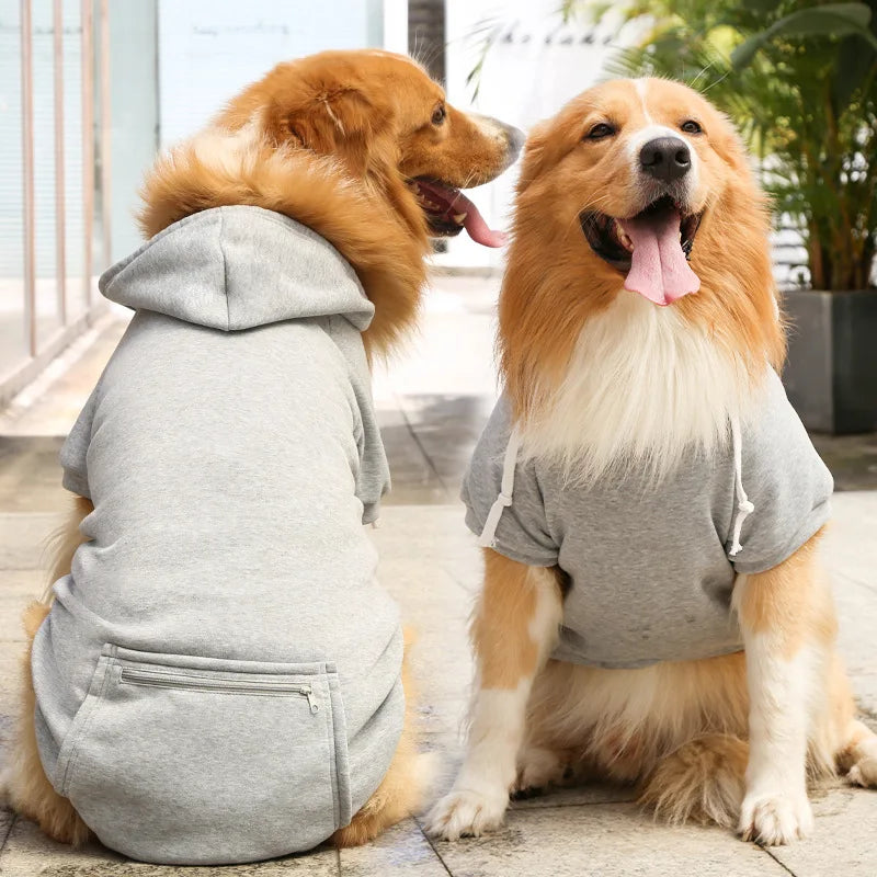 Cozy Hoodie for Big Dogs