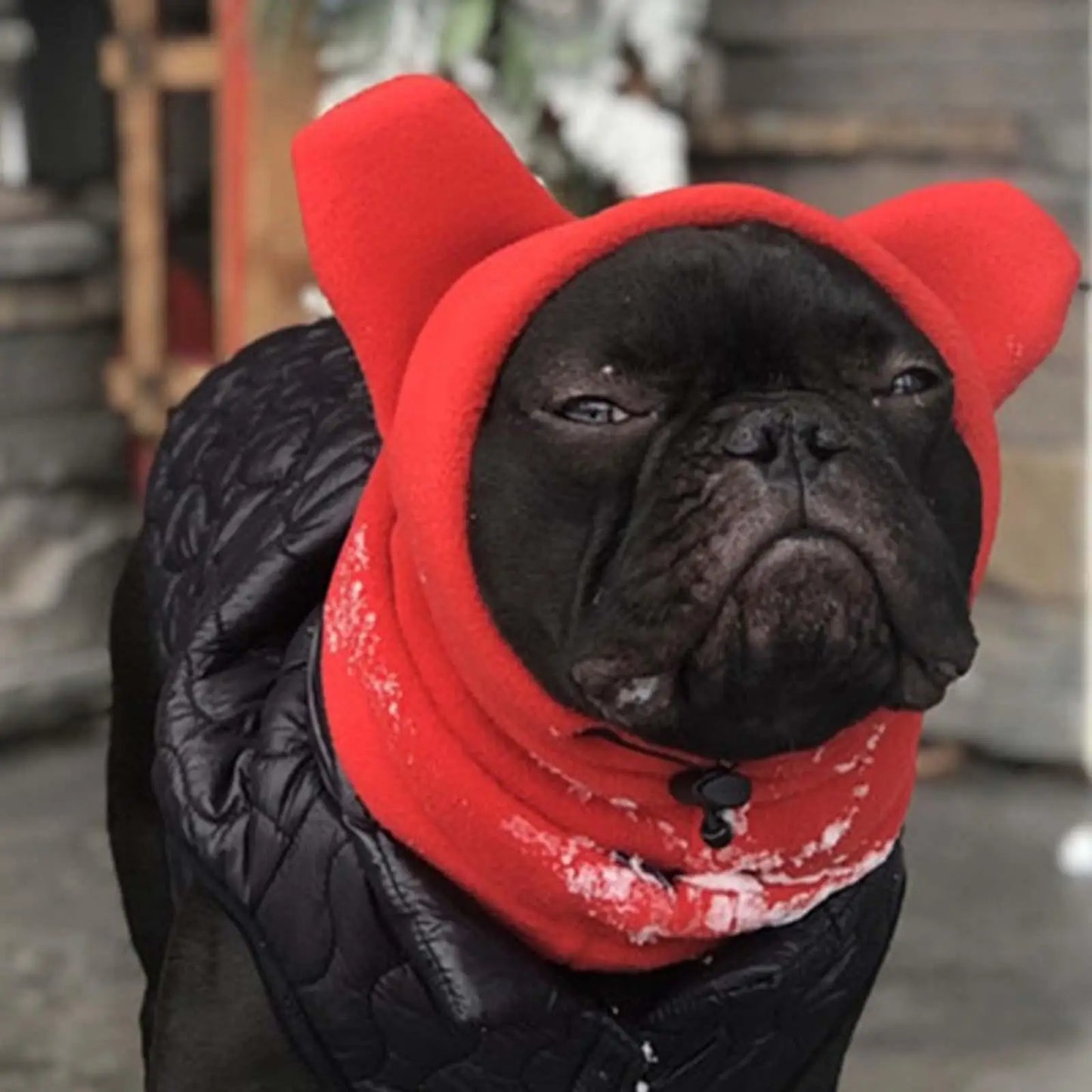 Toasty Pet Fleece Dog Hat Hoodie