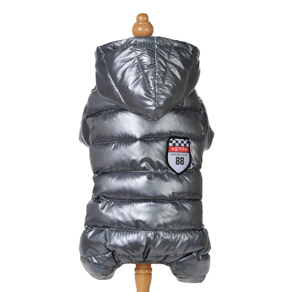 Waterproof Winter Jumpsuit for Small Dogs - Warm Hooded Coat