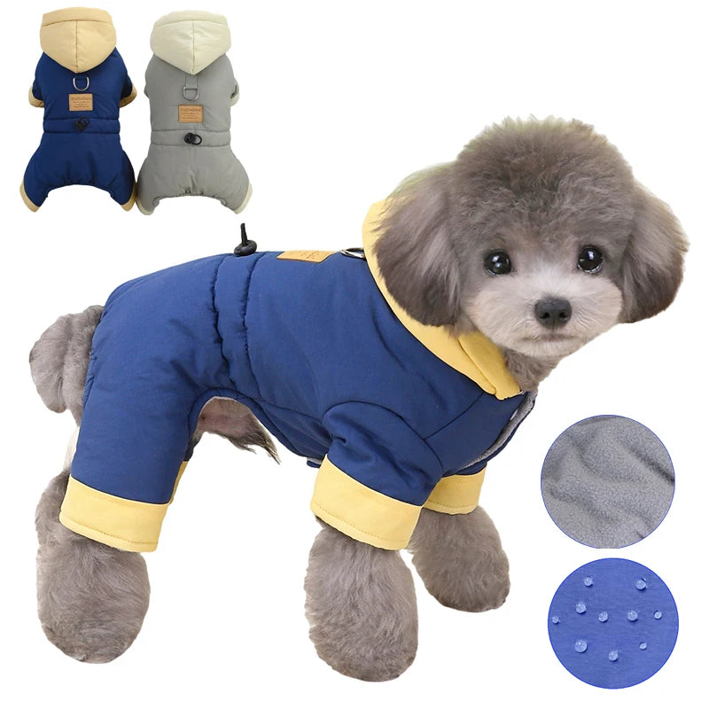 CozyPup Jacket Waterproof Dog Winter Jumpsuit
