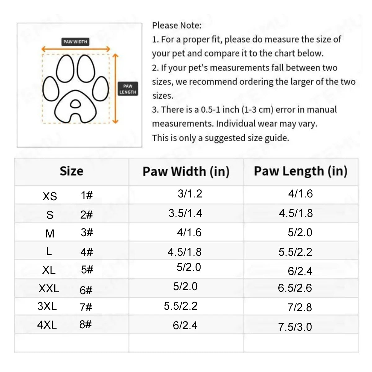 PawGuard NonSlip Dog Winter Booties