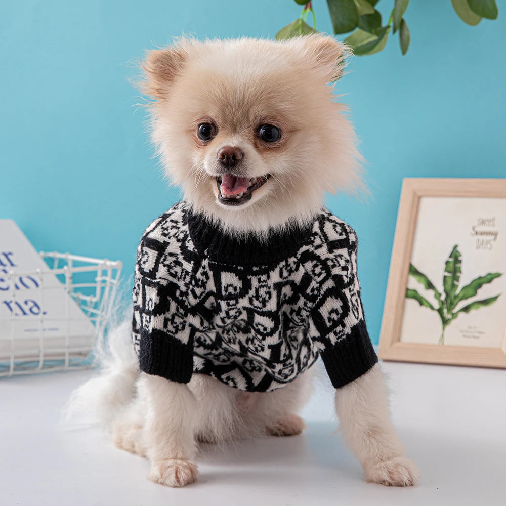 Christian Diog - Luxury Warm Sweater for Small Dogs