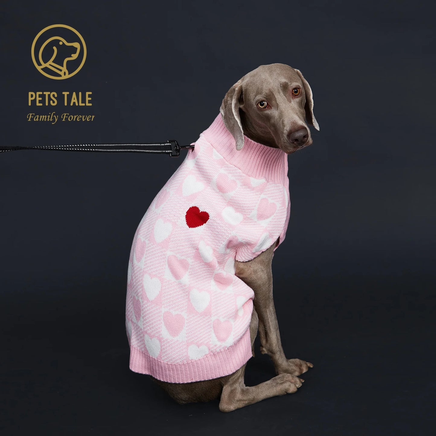 HeartBuff™ Buffalo Check Dog Sweater