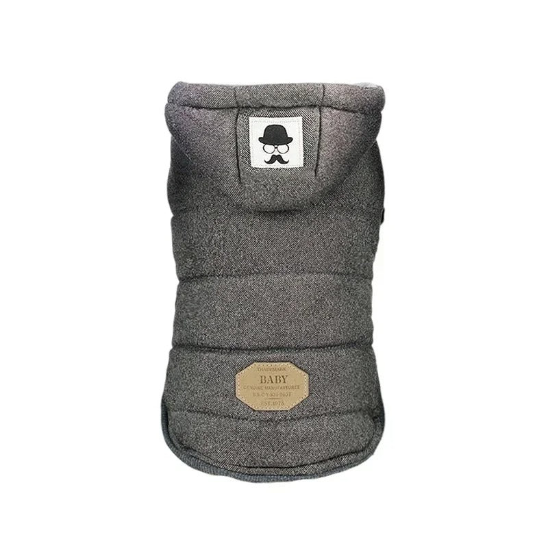 ThickCozy™ High-Quality Winter Jacket for Dogs - Cotton Hooded Coat