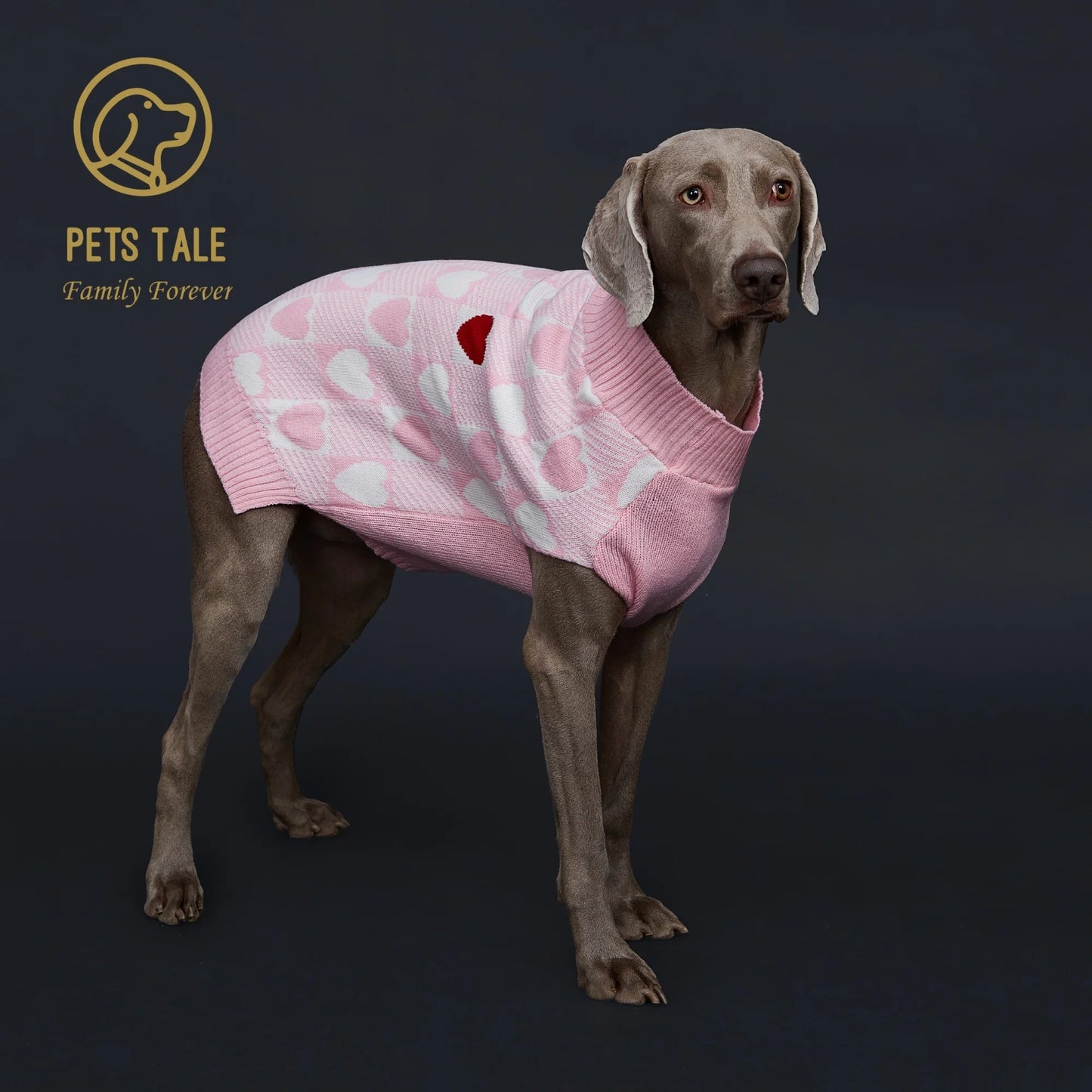 HeartBuff™ Buffalo Check Dog Sweater