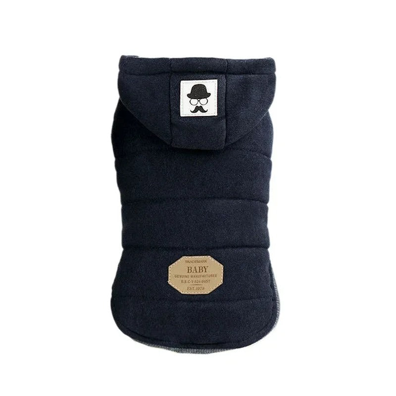ThickCozy™ High-Quality Winter Jacket for Dogs - Cotton Hooded Coat