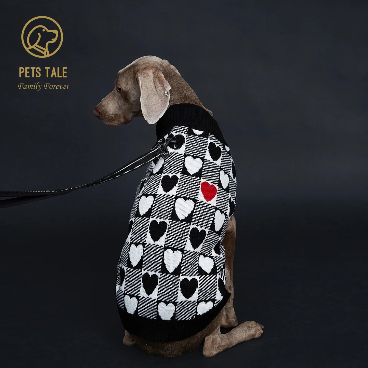 HeartBuff™ Buffalo Check Dog Sweater