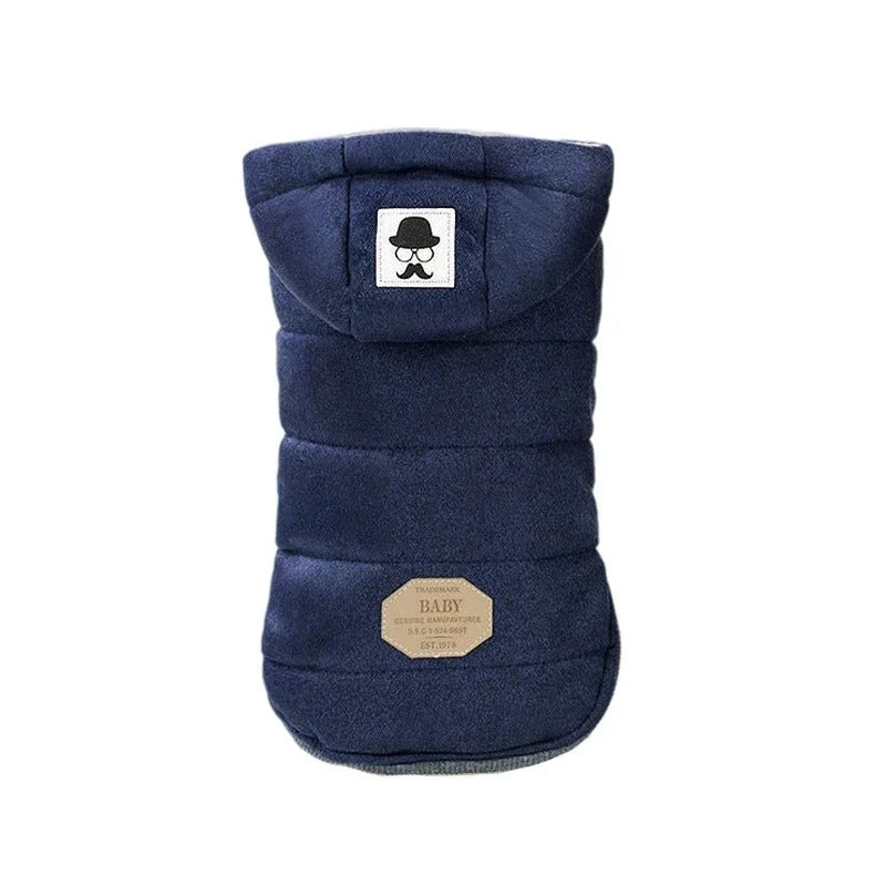 ThickCozy™ High-Quality Winter Jacket for Dogs - Cotton Hooded Coat