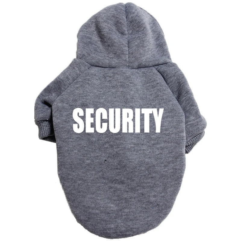 Fuzzy Paws Winter Dog Hoodie