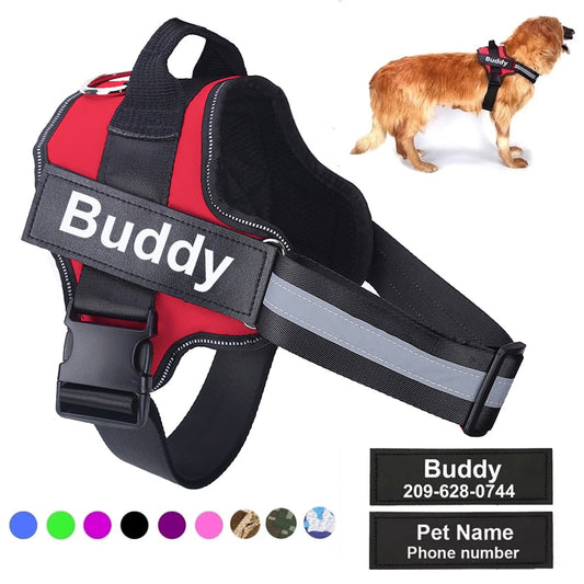 PAWSOME PERSONALIZED NO PULL DOG HARNESS🐕‍🦺