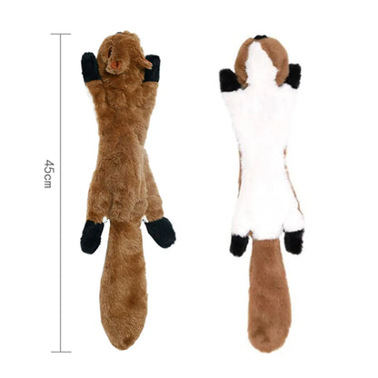 Squeaky Fun Plush Dog Toy