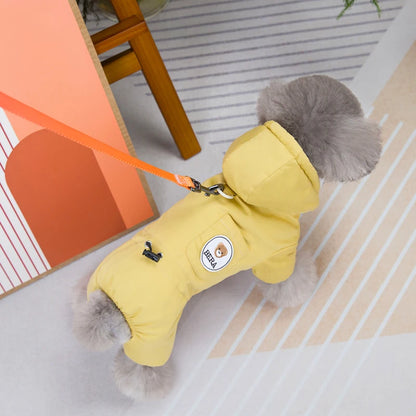 FurGuard™ Winter Dog Overalls - Weatherproof Cotton Dog Jumpsuit