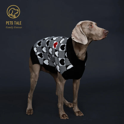 HeartBuff™ Buffalo Check Dog Sweater