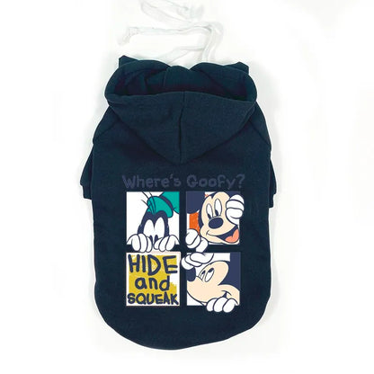 Mickey & Goofy Small Dog Hoodie