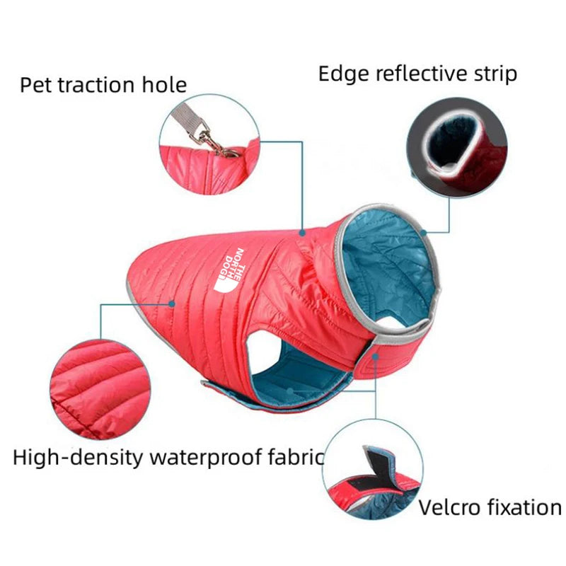 FlipCoat™ Double-Sided Dog Jacket - Warm Winter Vest