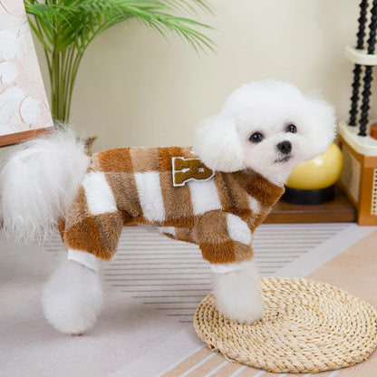 SnuggleSuit™ Winter Dog Jumpsuit - Warm Pajama for Small & Medium Dogs