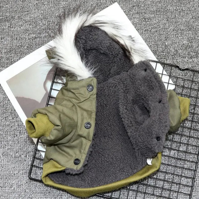PawCoat Small Dog Weatherproof Winter Jacket