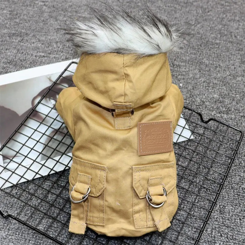PawCoat Small Dog Weatherproof Winter Jacket