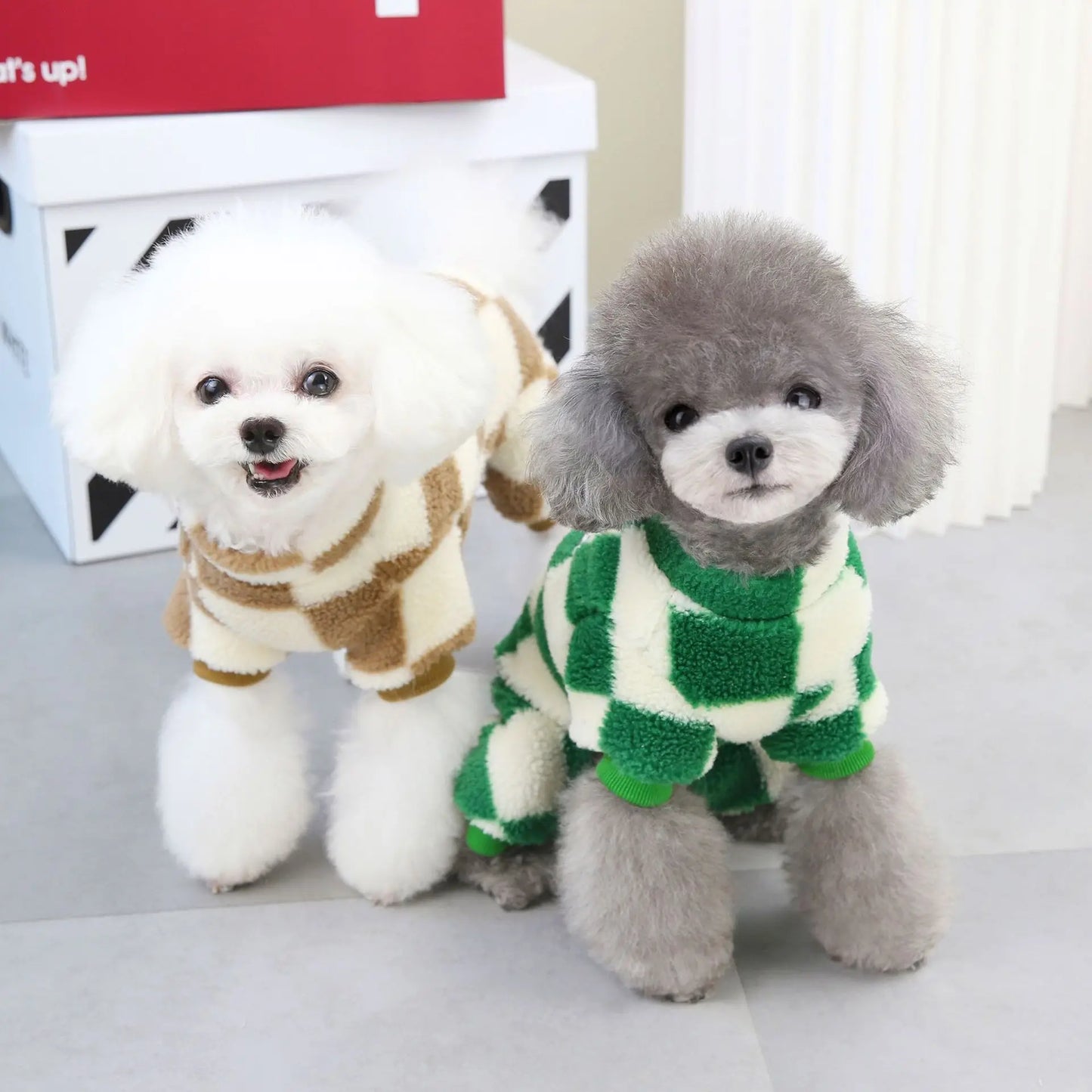 Cozy Puppy Fleece Dog Jumpsuit