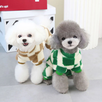 Cozy Puppy Fleece Dog Jumpsuit