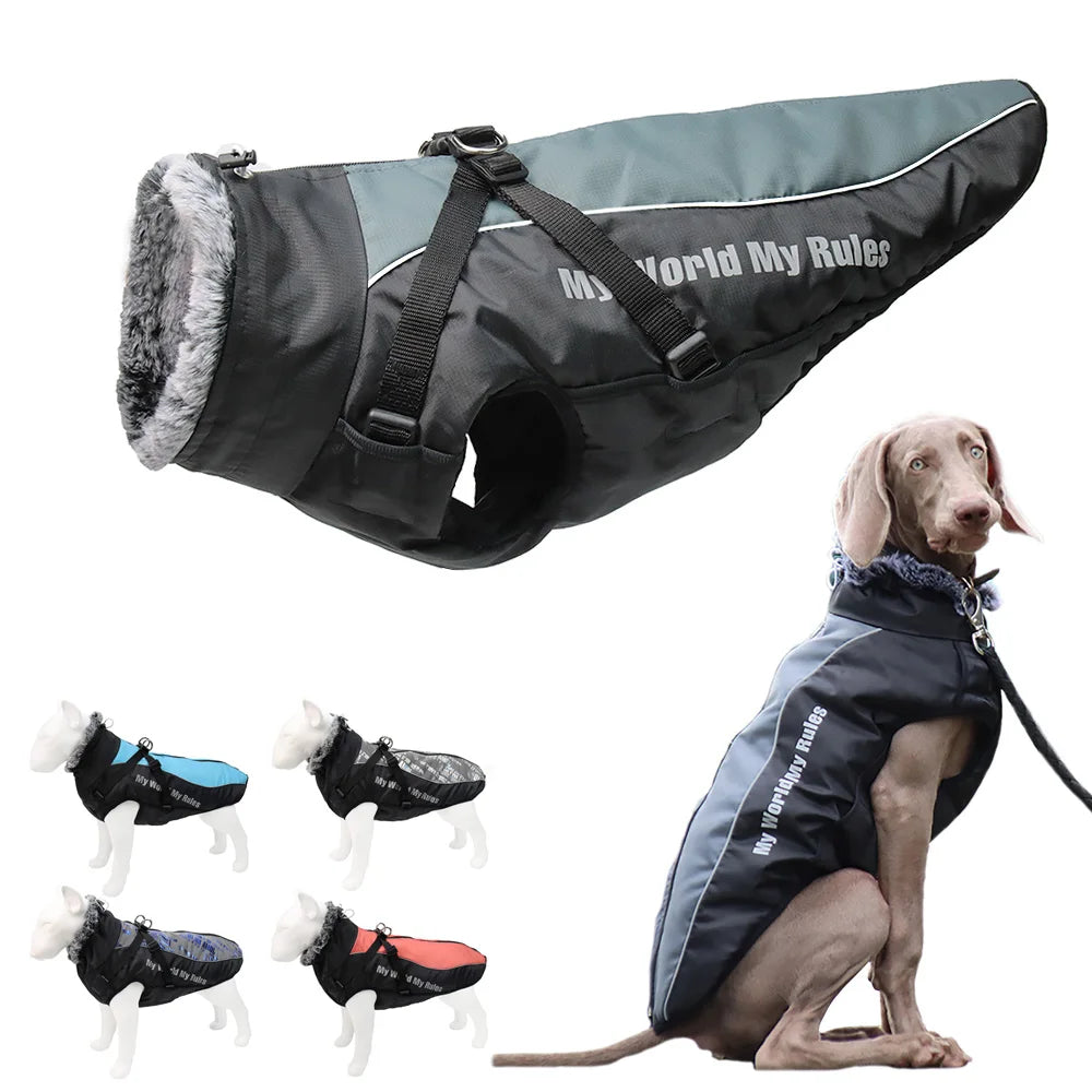 Reflective Waterproof Winter Dog Coat