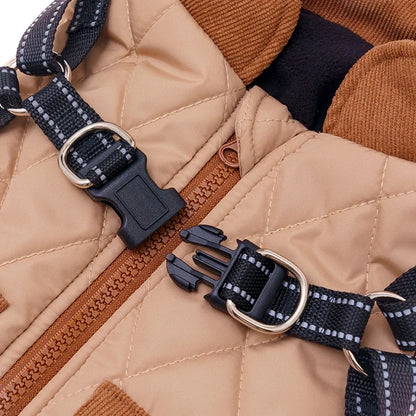 Pawsome Waterproof Winter Dog Jacket with Pockets