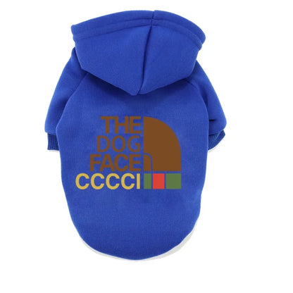 Pucci™ The Dog Face Winter Dog Hoodie - Luxury Warm Coat