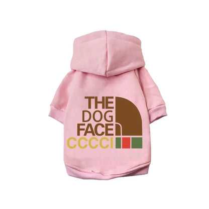 Pucci™ The Dog Face Winter Dog Hoodie - Luxury Warm Coat