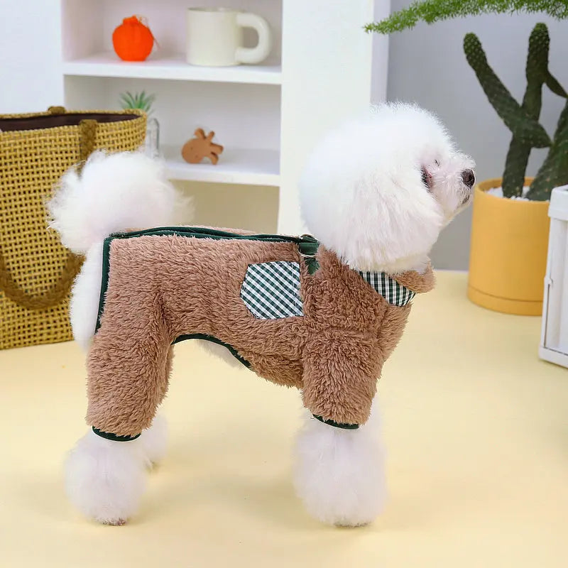 CozyPaws Warm Winter Dog Jumpsuit
