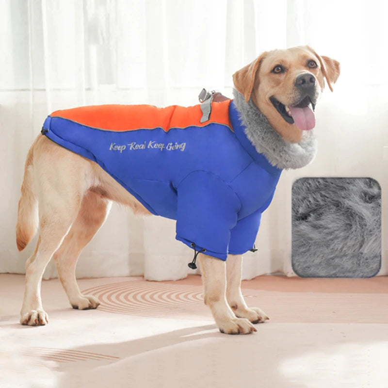 PolarPaws™ Premium Dog Down Jacket - Waterproof Winter Coat