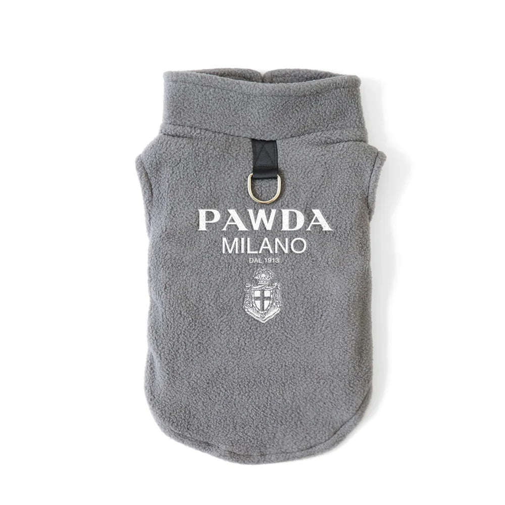 Pawda™ Polar Fleece Dog Sweatshirt - Iconic Tow-Buckle Dog Jacket