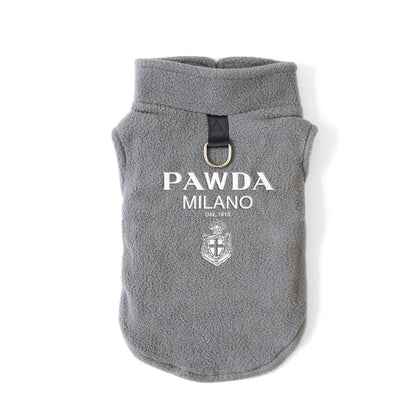 Pawda™ Polar Fleece Dog Sweatshirt - Iconic Tow-Buckle Dog Jacket