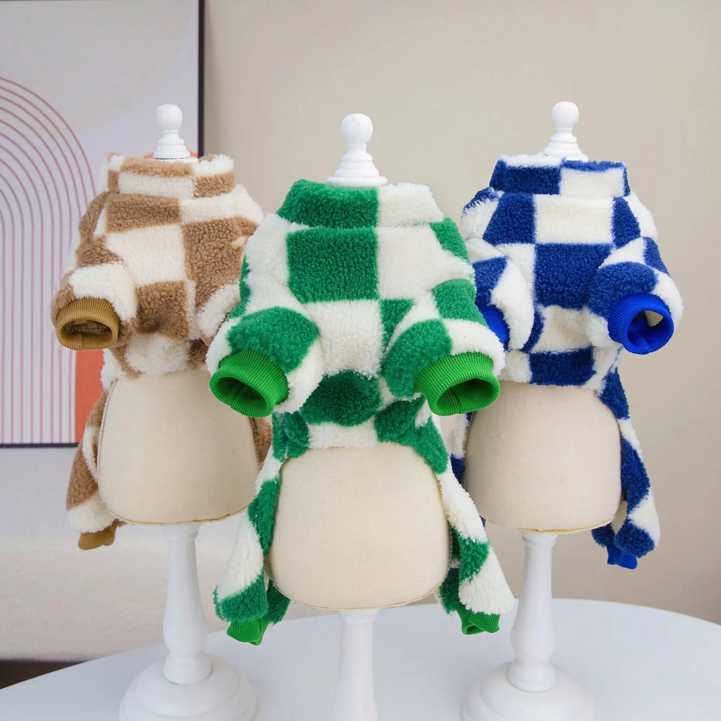 Cozy Puppy Fleece Dog Jumpsuit