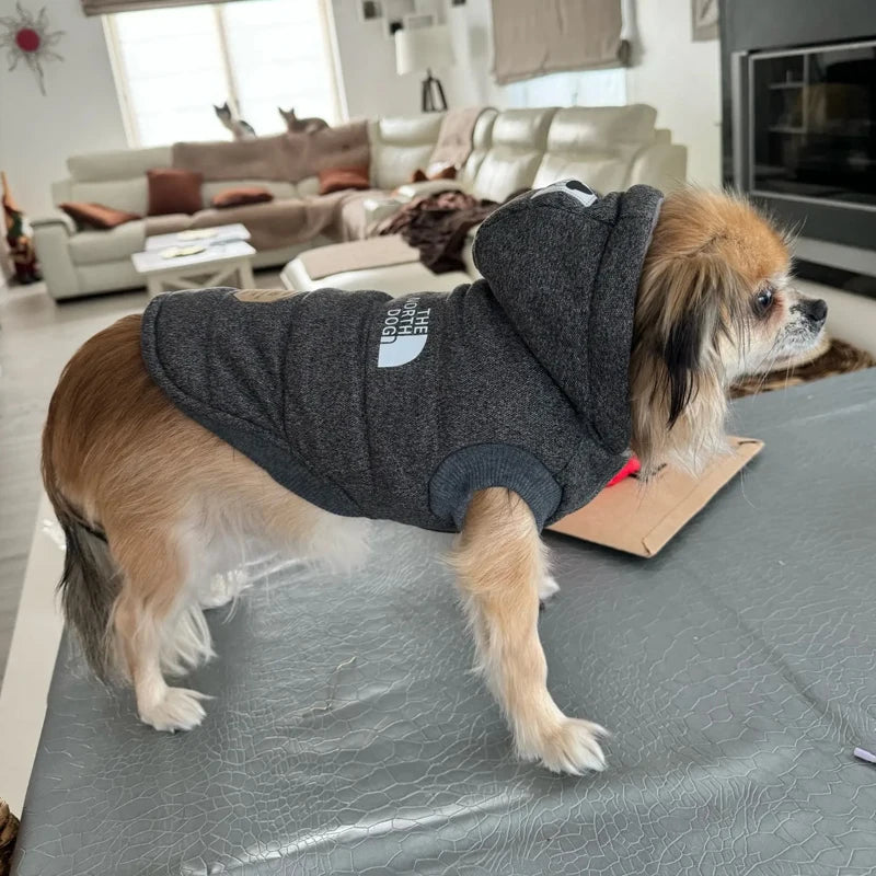 CozyHood™ Winter Dog Jacket - Soft, Thick Cotton Hooded Coat
