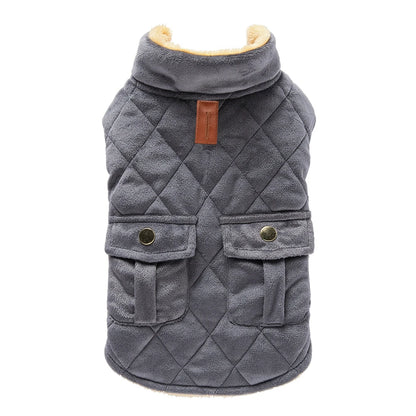 HarnessedWarmth™ Dog Jacket Vest - Winter Coat with Built-in Harness