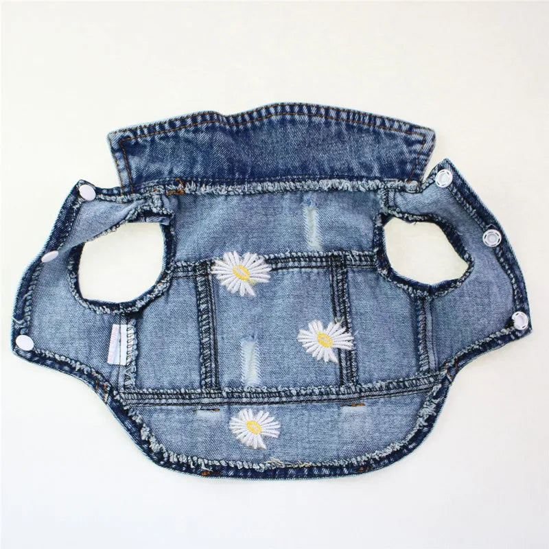Denim Delight Dog Jeans Jacket