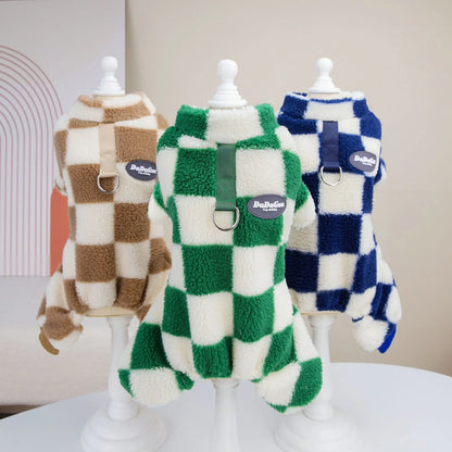 Cozy Puppy Fleece Dog Jumpsuit