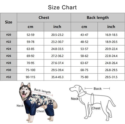HydroTherm™ Winter Dog Jacket - Waterproof Jumpsuit for Medium & Large Dogs